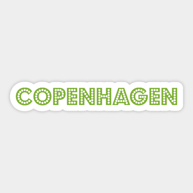 Copenhagen Sticker by ampp